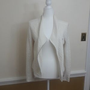 Anthropologie Moth White Jacket